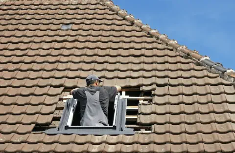 Pose de velux - Planioles